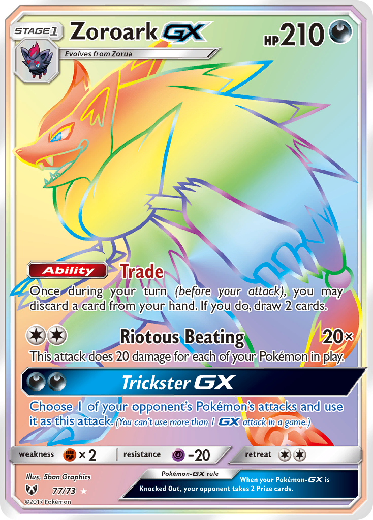 Zoroark GX (77/73) [Sun & Moon: Shining Legends] | Gamers Paradise