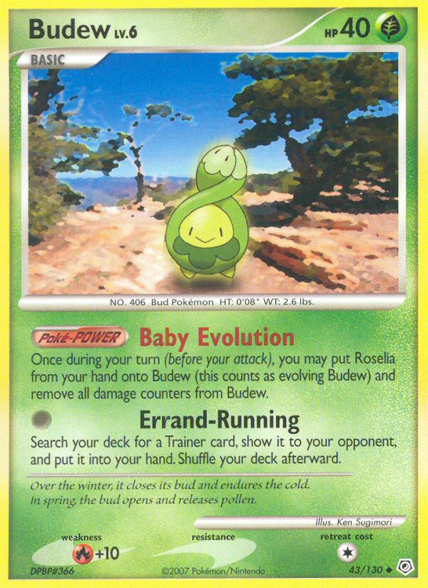 Budew (43/130) [Diamond & Pearl: Base Set] | Gamers Paradise