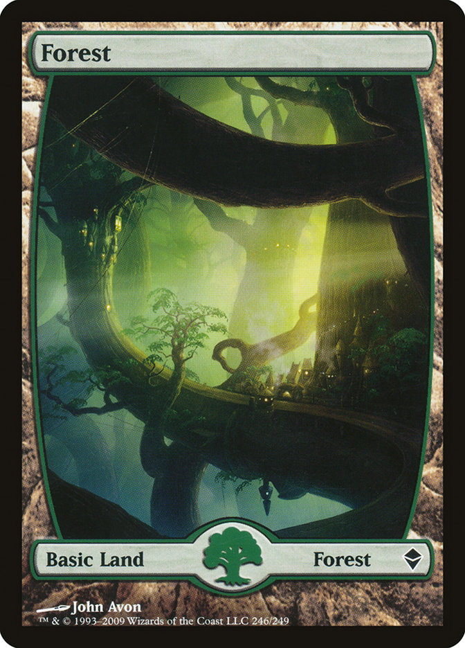 Forest (246) [Zendikar] | Gamers Paradise