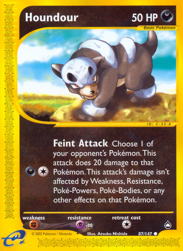 Houndour (87/147) [Aquapolis] | Gamers Paradise