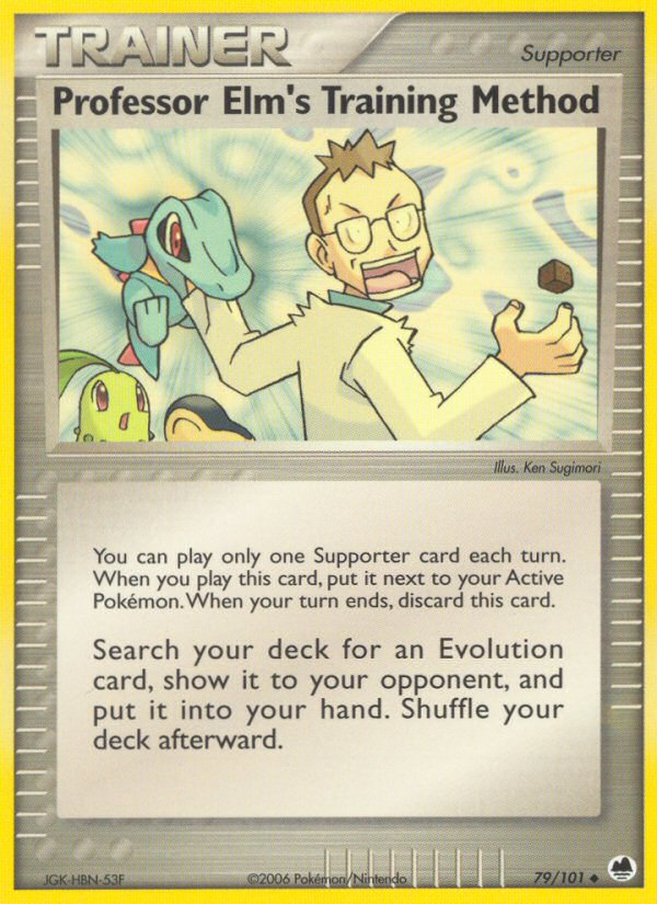 Professor Elm's Training Method (79/101) [EX: Dragon Frontiers] | Gamers Paradise