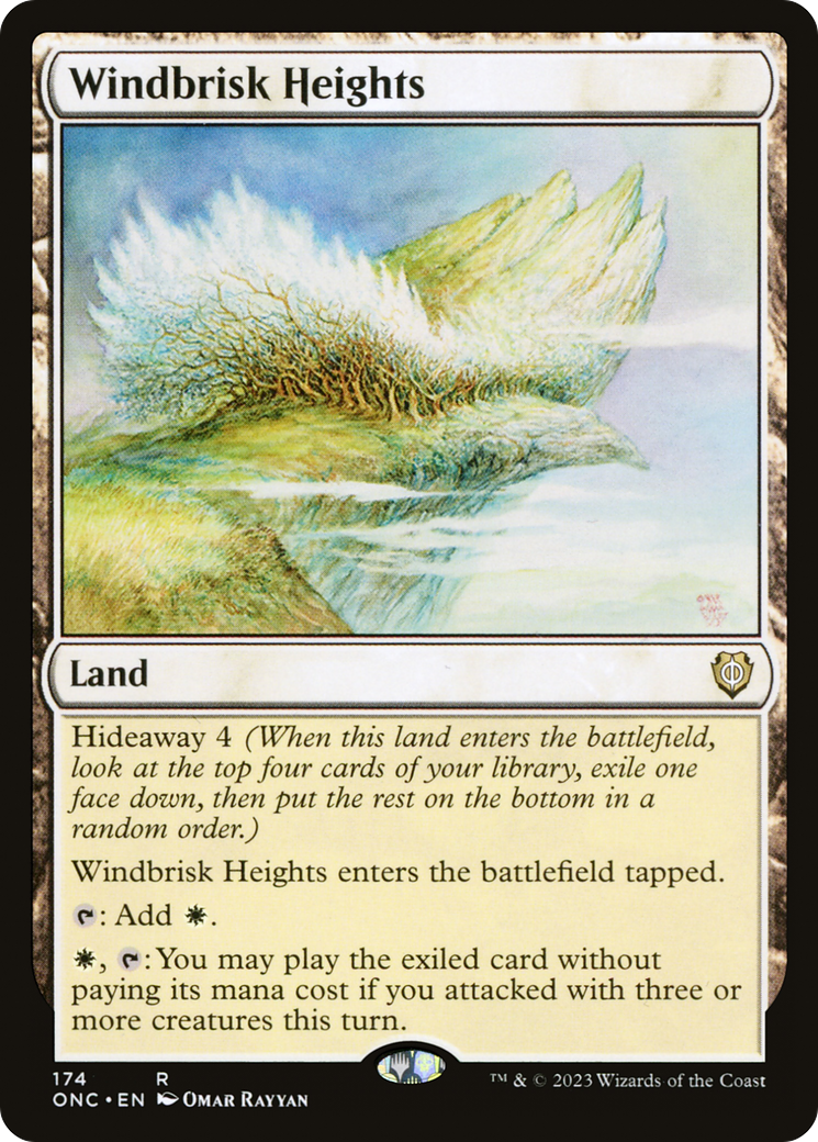 Windbrisk Heights [Phyrexia: All Will Be One Commander] | Gamers Paradise
