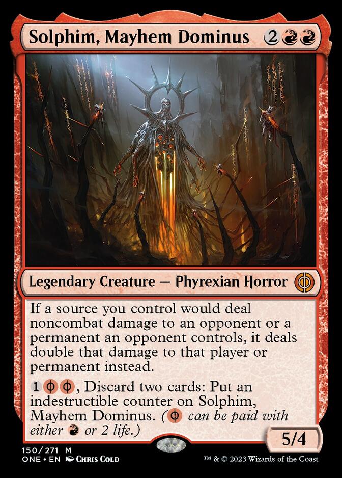 Solphim, Mayhem Dominus [Phyrexia: All Will Be One] | Gamers Paradise