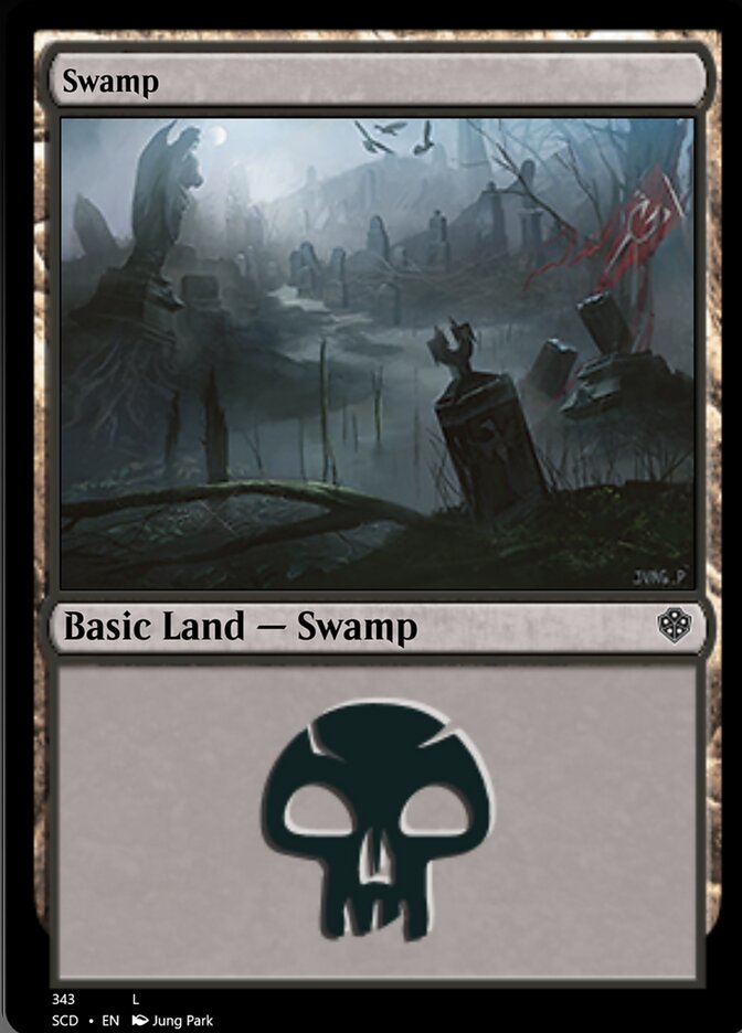 Swamp (343) [Starter Commander Decks] | Gamers Paradise