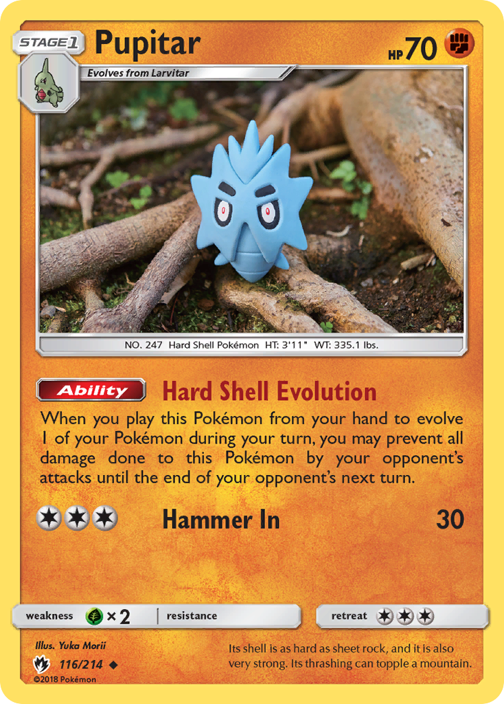 Pupitar (116/214) [Sun & Moon: Lost Thunder] | Gamers Paradise
