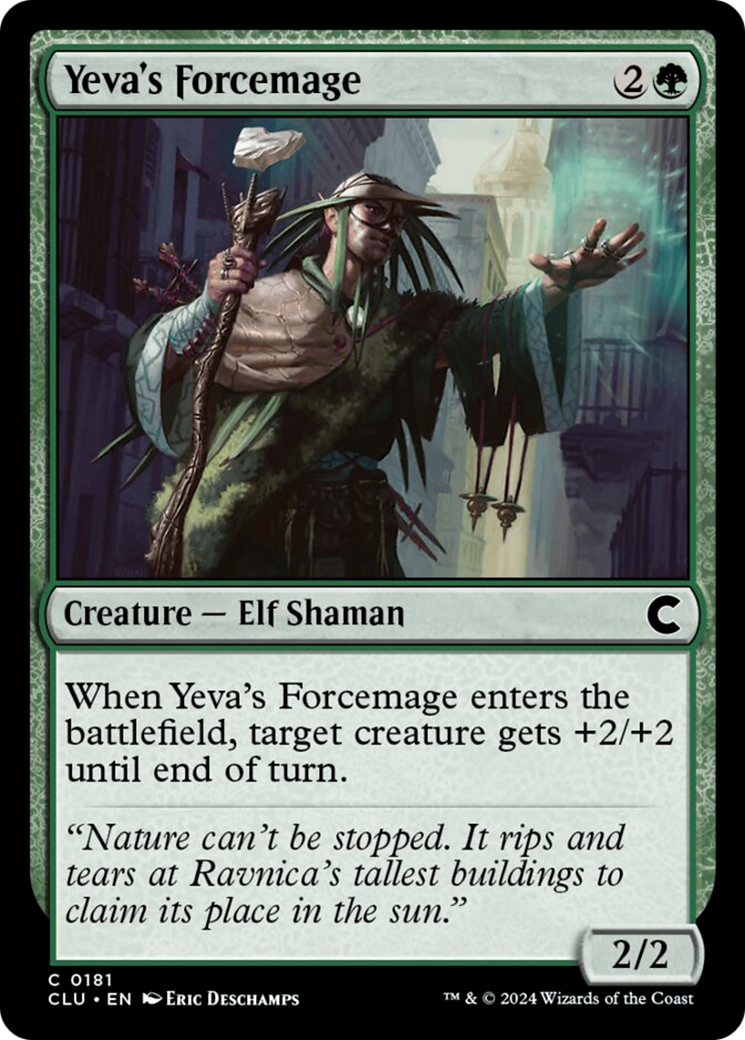 Yeva's Forcemage [Ravnica: Clue Edition] | Gamers Paradise
