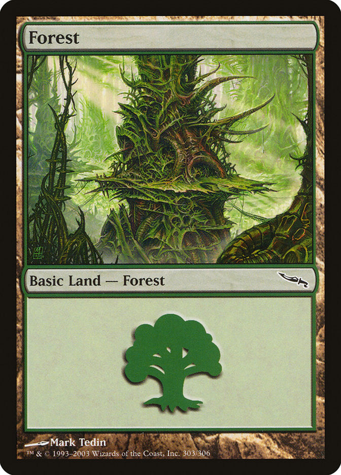 Forest (303) [Mirrodin] | Gamers Paradise