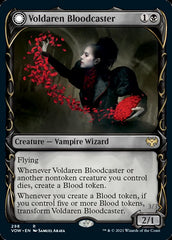Voldaren Bloodcaster // Bloodbat Summoner (Showcase Fang Frame) [Innistrad: Crimson Vow] | Gamers Paradise