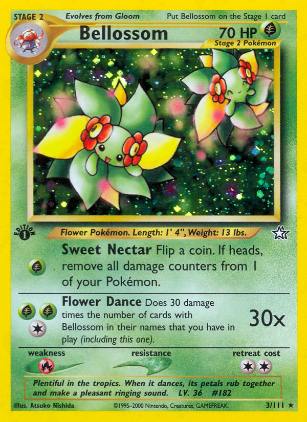 Bellossom (3/111) [Neo Genesis 1st Edition] | Gamers Paradise