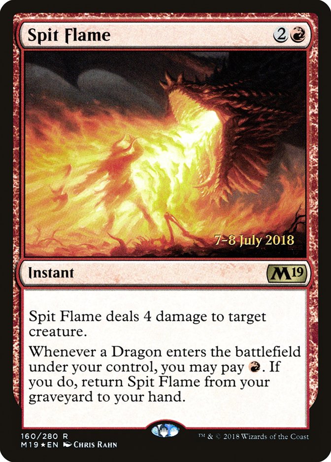 Spit Flame [Core Set 2019 Prerelease Promos] | Gamers Paradise