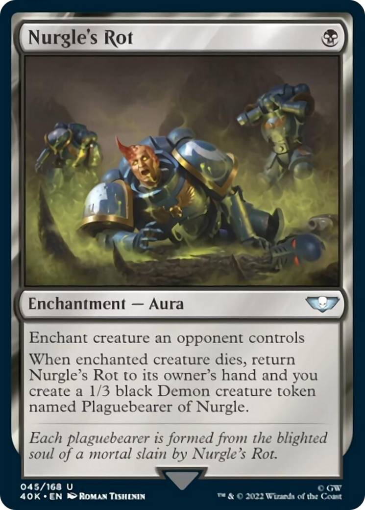 Nurgle's Rot (Surge Foil) [Universes Beyond: Warhammer 40,000] | Gamers Paradise