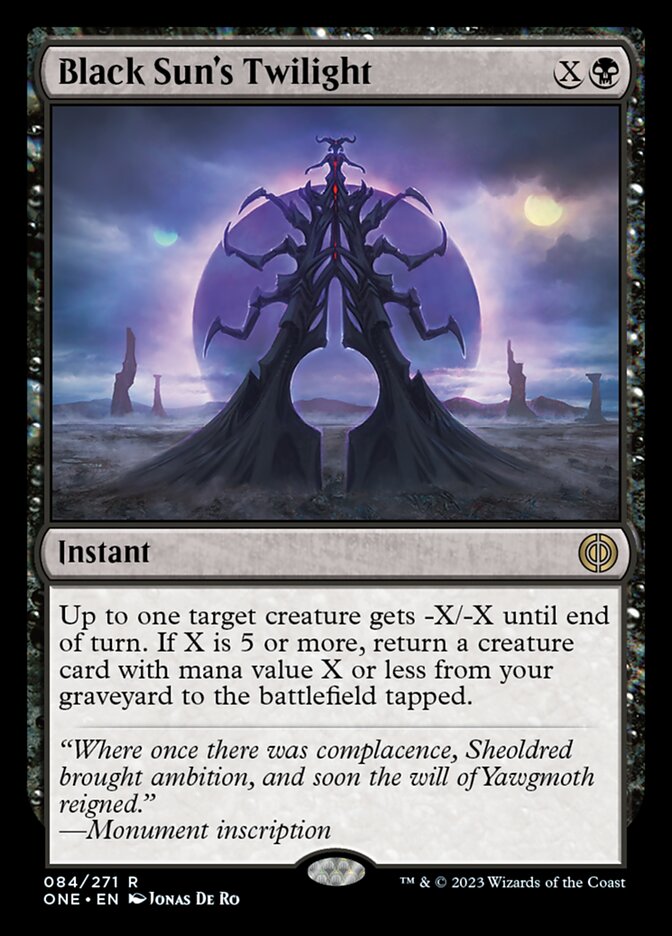 Black Sun's Twilight [Phyrexia: All Will Be One] | Gamers Paradise