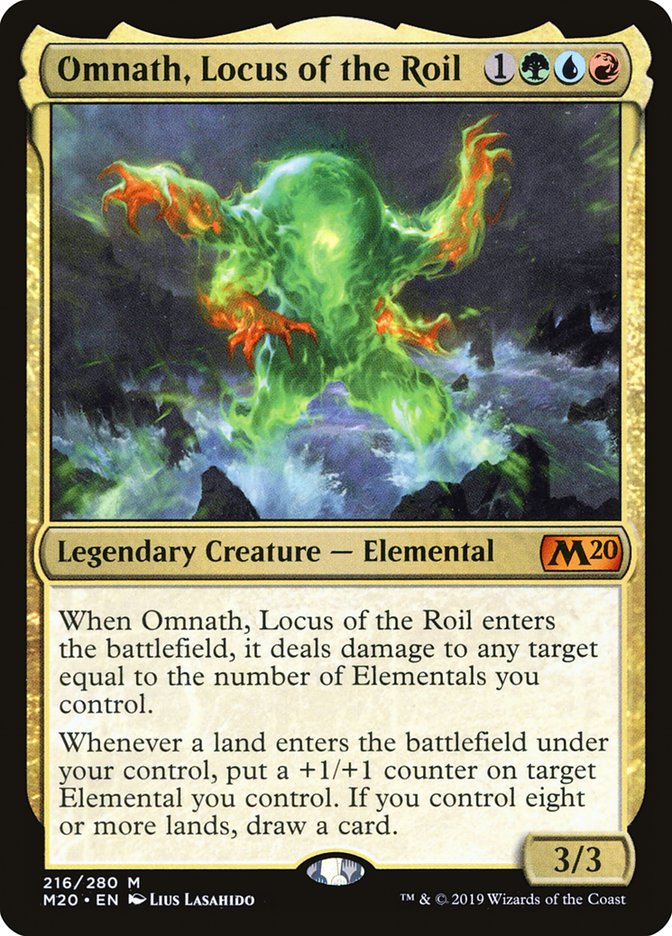 Omnath, Locus of the Roil [Core Set 2020] | Gamers Paradise