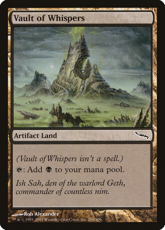 Vault of Whispers [Mirrodin] | Gamers Paradise