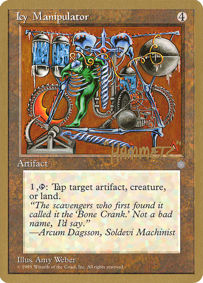 Icy Manipulator (Shawn "Hammer" Regnier) [Pro Tour Collector Set] | Gamers Paradise