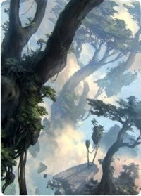 Forest 1 Art Card [Zendikar Rising Art Series] | Gamers Paradise