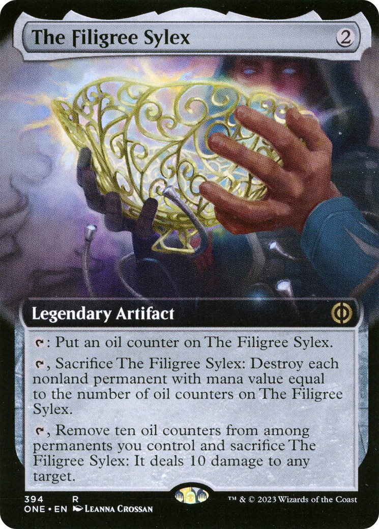 The Filigree Sylex (Extended Art) [Phyrexia: All Will Be One] | Gamers Paradise