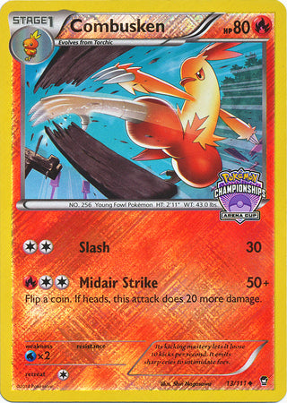 Combusken (13/111) (States Championship Promo) [XY: Furious Fists] | Gamers Paradise