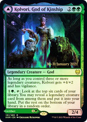 Kolvori, God of Kinship // The Ringhart Crest [Kaldheim Prerelease Promos] | Gamers Paradise