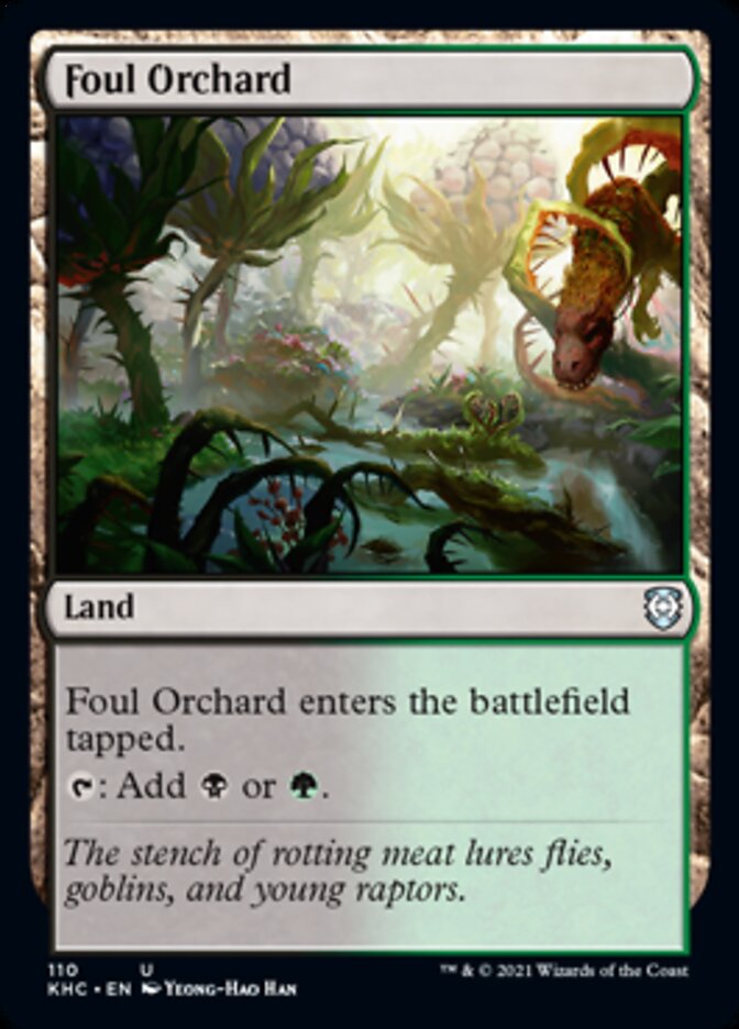 Foul Orchard [Kaldheim Commander] | Gamers Paradise