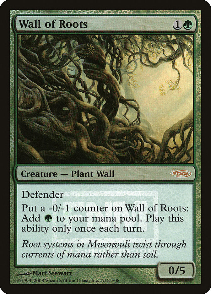 Wall of Roots [Friday Night Magic 2008] | Gamers Paradise