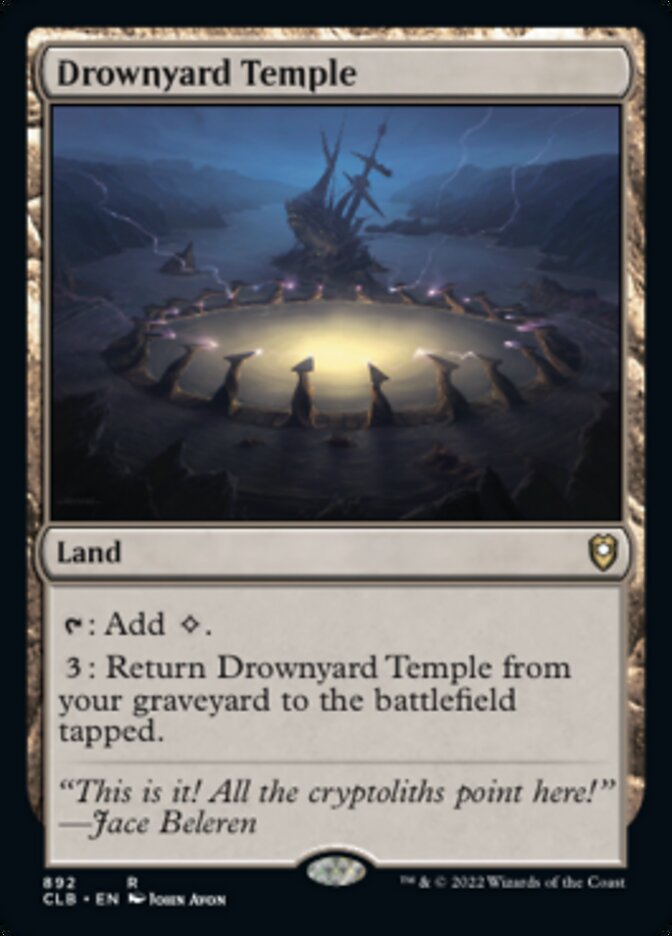 Drownyard Temple [Commander Legends: Battle for Baldur's Gate] | Gamers Paradise