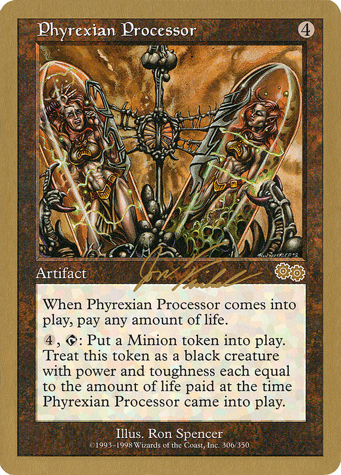 Phyrexian Processor (Jon Finkel) [World Championship Decks 2000] | Gamers Paradise