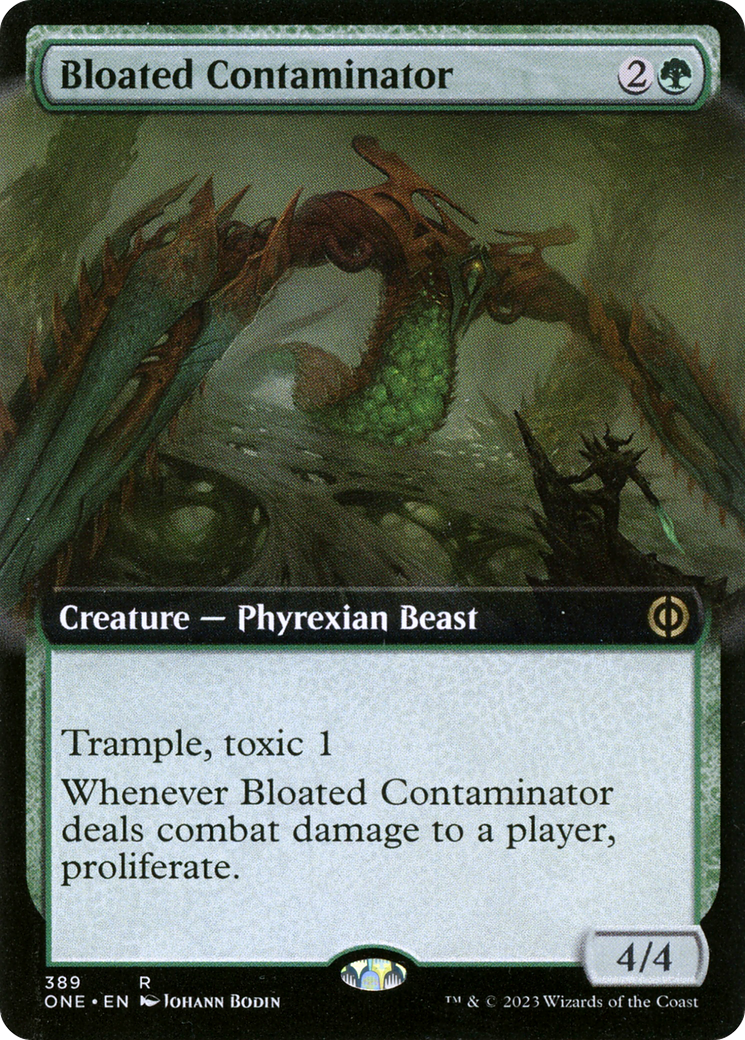 Bloated Contaminator (Extended Art) [Phyrexia: All Will Be One] | Gamers Paradise