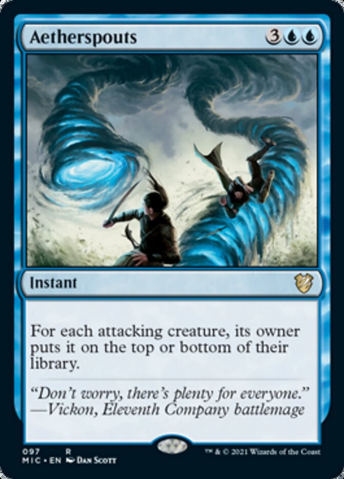 Aetherspouts [Innistrad: Midnight Hunt Commander] | Gamers Paradise