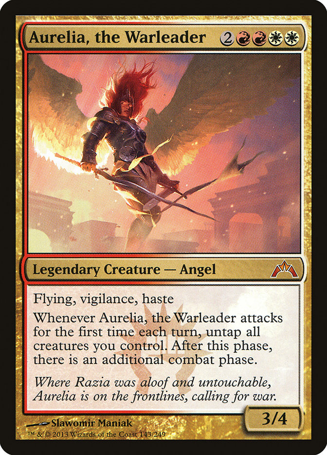 Aurelia, the Warleader [Gatecrash] | Gamers Paradise