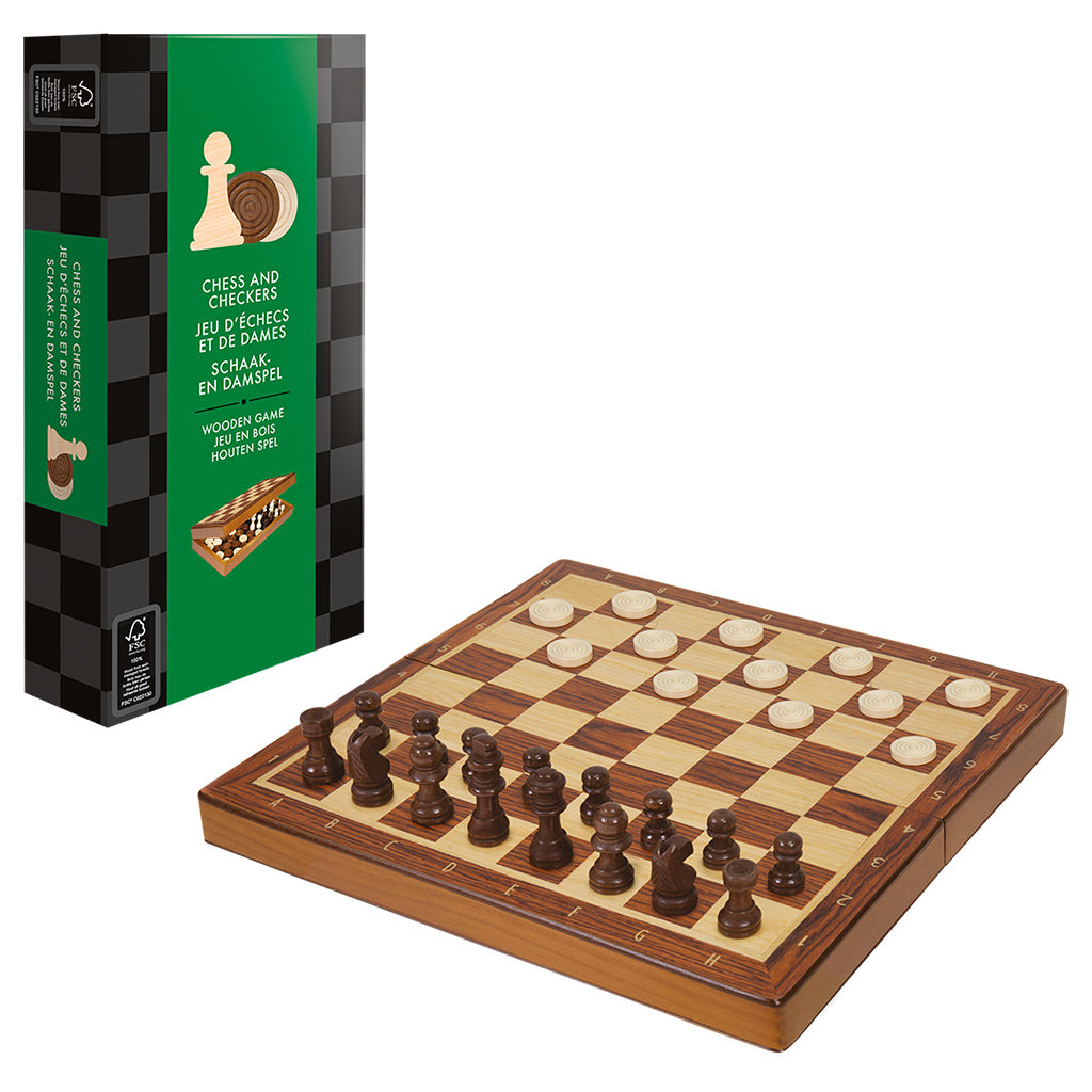 MIXLORE FOLDABLE CHESS & CHECKERS SETS | Gamers Paradise