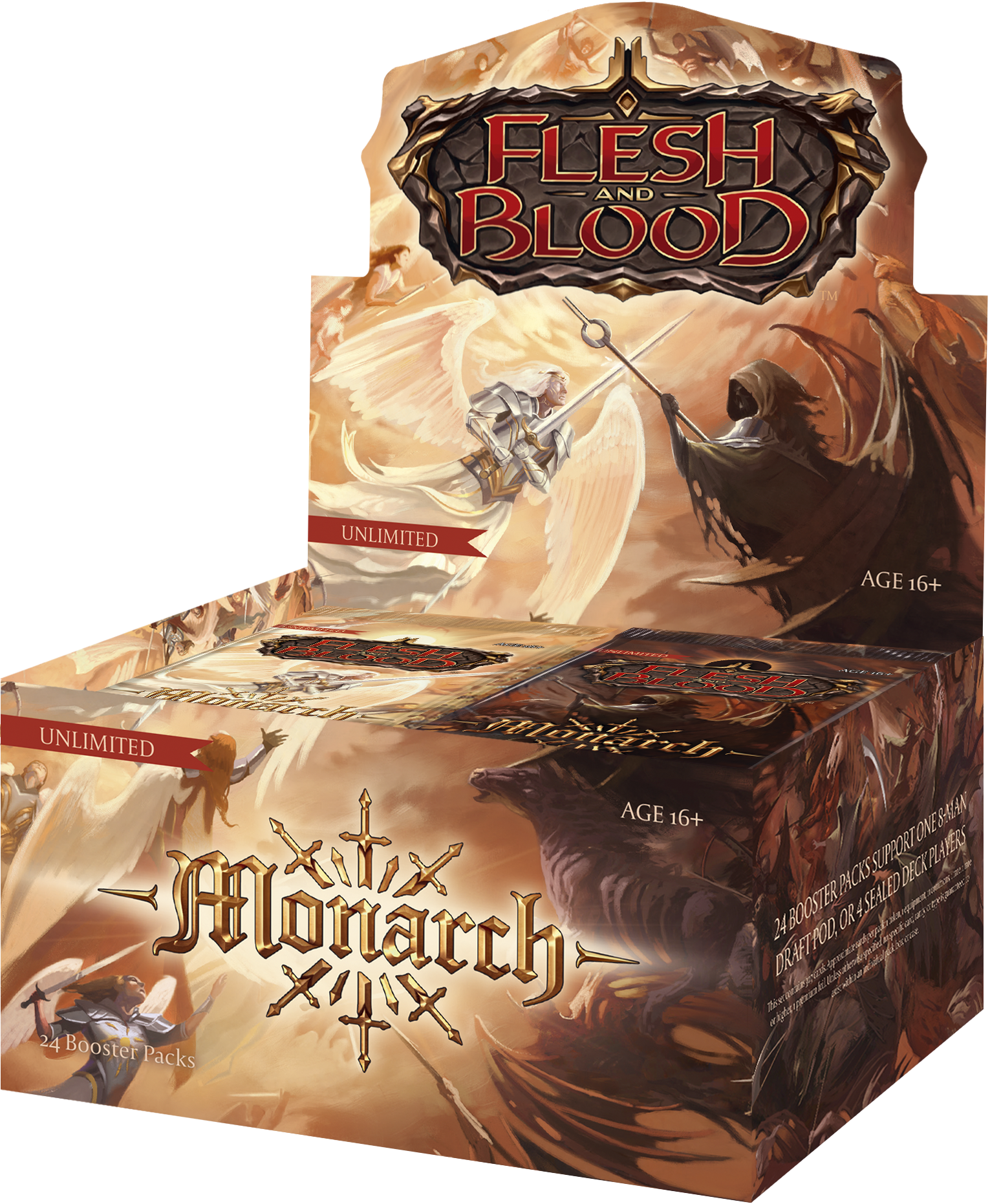 Flesh and Blood: Monarch Booster Box (Unlimited) - Pre Order (Releases May 21st 2021) - Duel Kingdom | Gamers Paradise